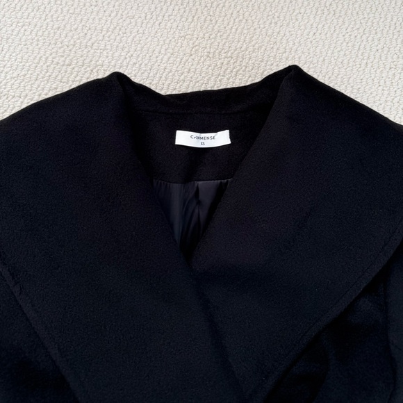 NEW Large Collar Belted Coat by Commense - Picture 6 of 9